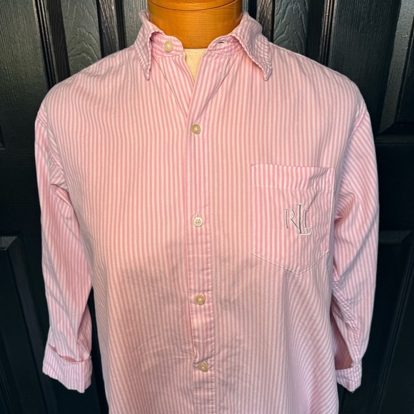 Ralph Lauren Button Down Sleep Shirt Sz S - Picture 3 of 11